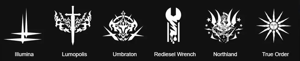 Alchemy Stars Factions