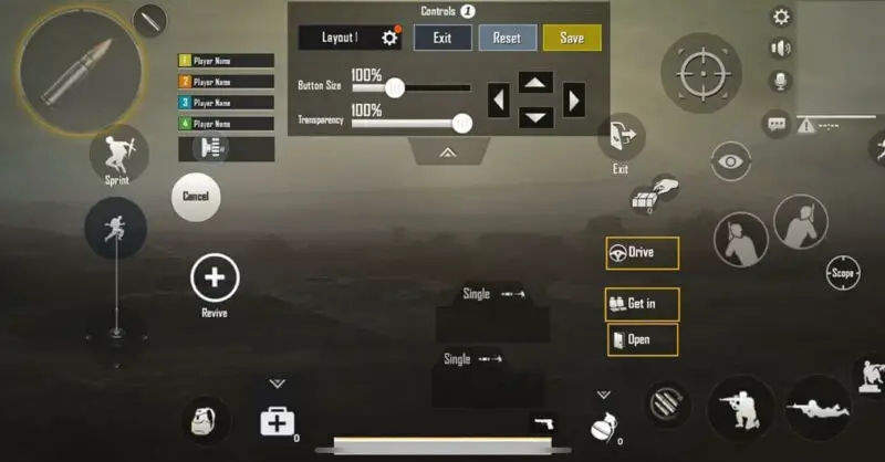 btr zuxxy PUBG Mobile Controls Layout