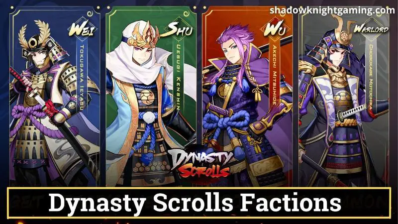 Dynasty scrolls Tier list