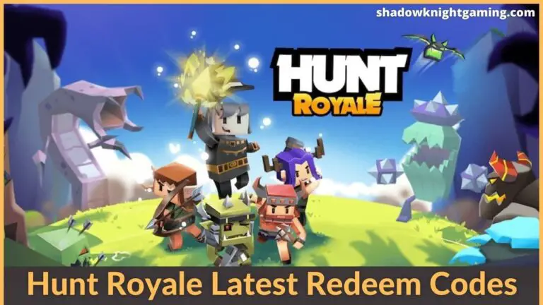 Latest Hunt Royale Redeem Codes