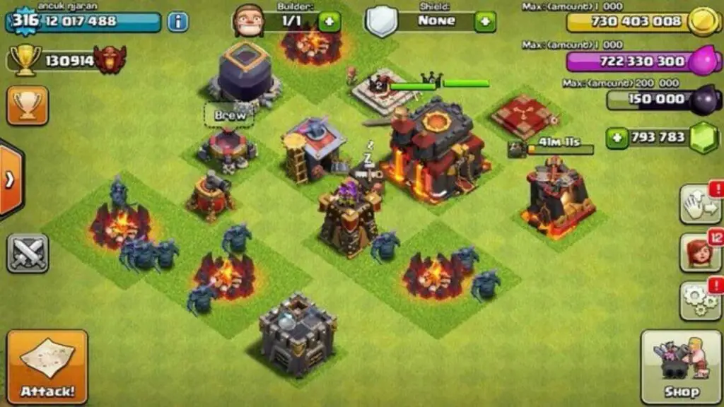 Miro Clash CoC